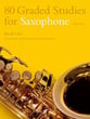 80 GRADED STUDIES FOR SAXOPHONE #1 cover